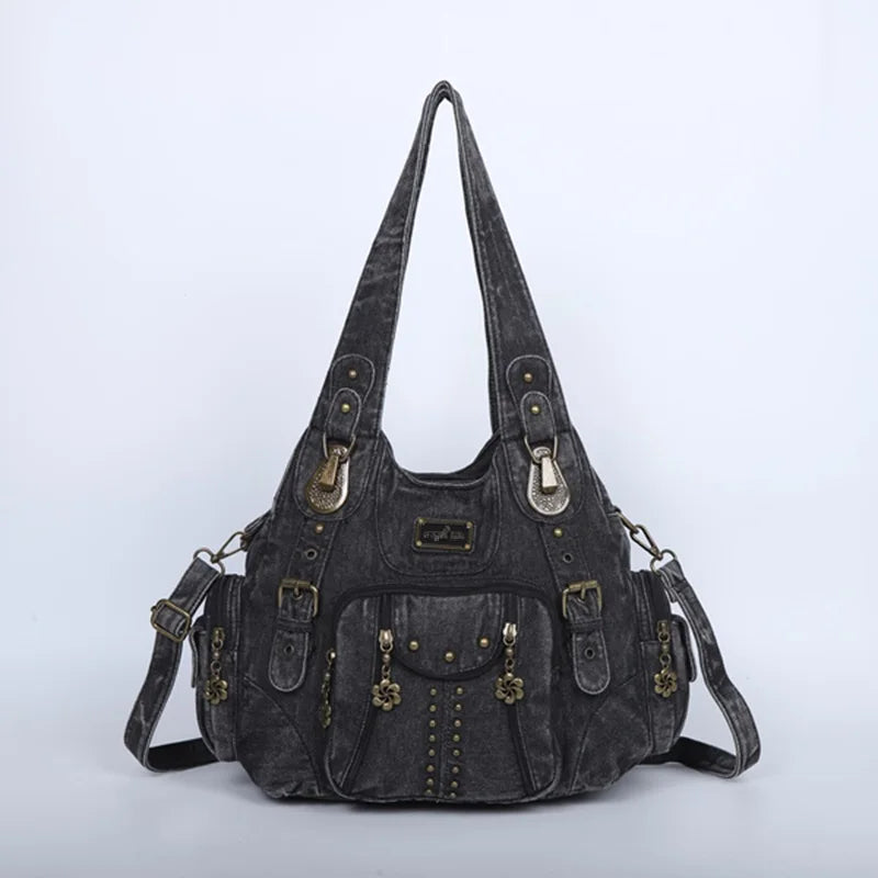 Angel kiss Bag Women Fashion Handbags Women Shoulder Bags PU Leather Handbag Female Satchel Shoulder Purse Bag bolsa feminina