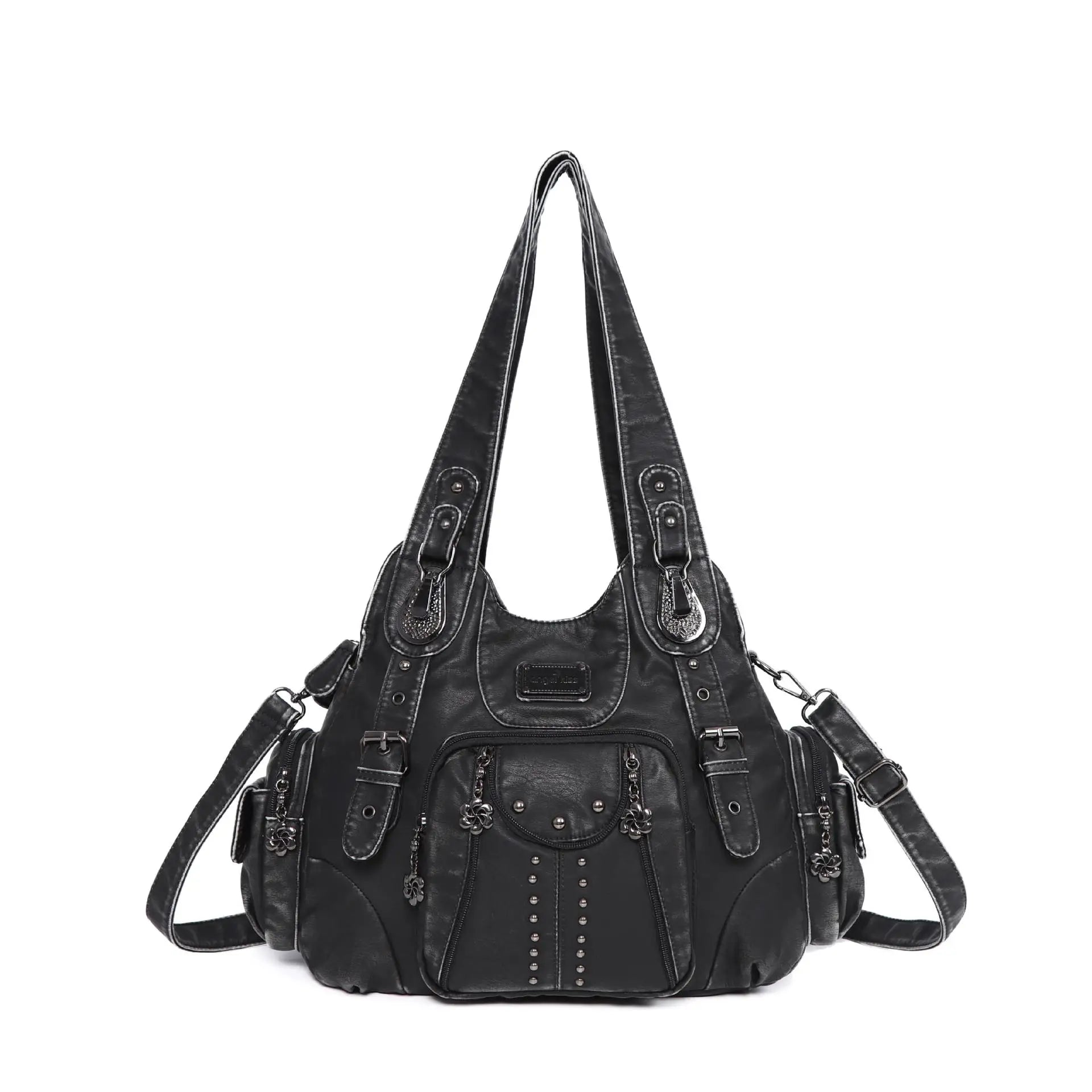 Angel kiss Bag Women Fashion Handbags Women Shoulder Bags PU Leather Handbag Female Satchel Shoulder Purse Bag bolsa feminina