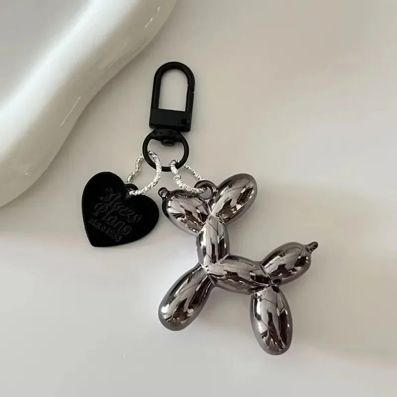 🎁 1Pc Fashion Balloon Dog Keychains Pendant Jewelry Trinket Car Key Ring Key Chain Accessories Car Keychain Keyring (100% off)