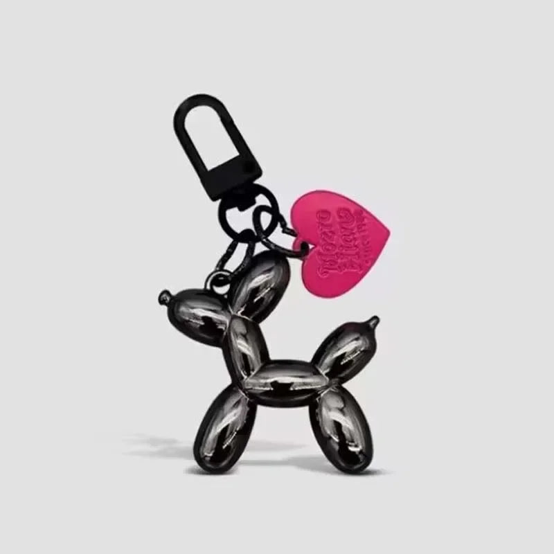 1Pc Fashion Balloon Dog Keychains Pendant Jewelry Trinket Car Key Ring Key Chain Accessories Car Keychain Keyring