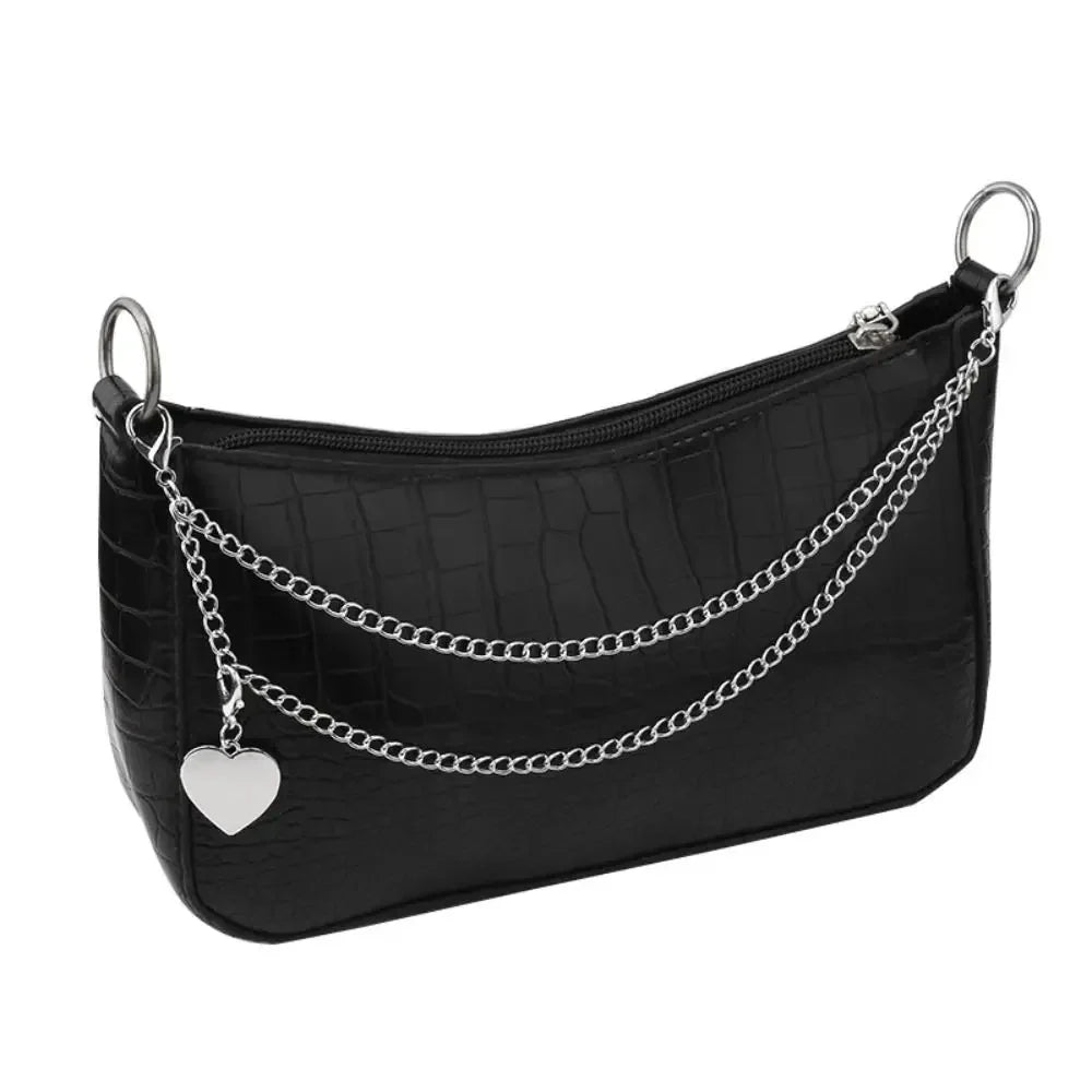 🎁 Butterfly Metal Bag Chain Heart Bag Straps Multi-layer Metal Chain Strap Bag Decorative Chain Replacement Bag Accessories (100% off)