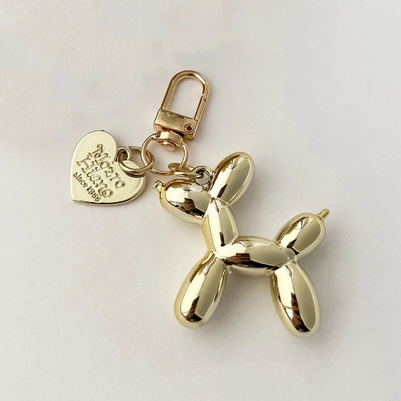 🎁 1Pc Fashion Balloon Dog Keychains Pendant Jewelry Trinket Car Key Ring Key Chain Accessories Car Keychain Keyring (100% off)