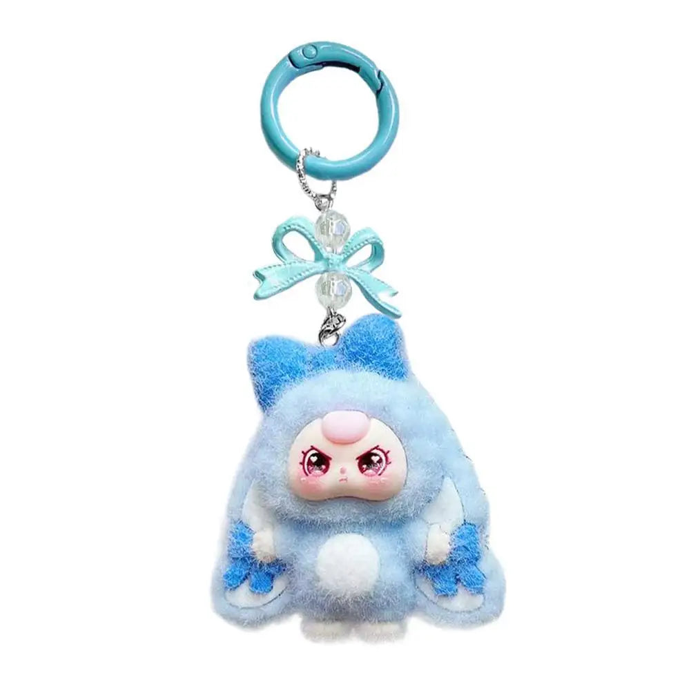 1pc Bag Pendant For Kawaii BABY THREE Mini Cartoon Babythree Keychain Cute Doll Gift Diy Pendant Accessories Decoration