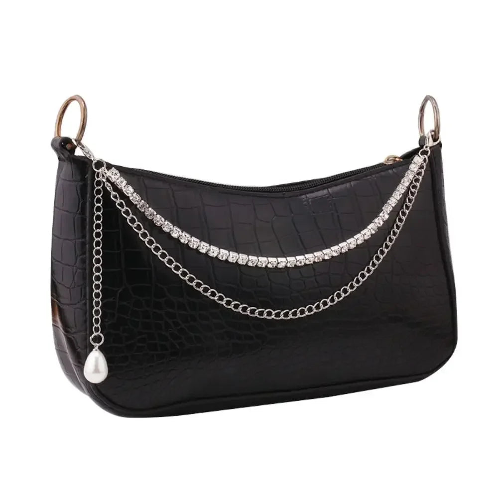 🎁 Butterfly Metal Bag Chain Heart Bag Straps Multi-layer Metal Chain Strap Bag Decorative Chain Replacement Bag Accessories (100% off)