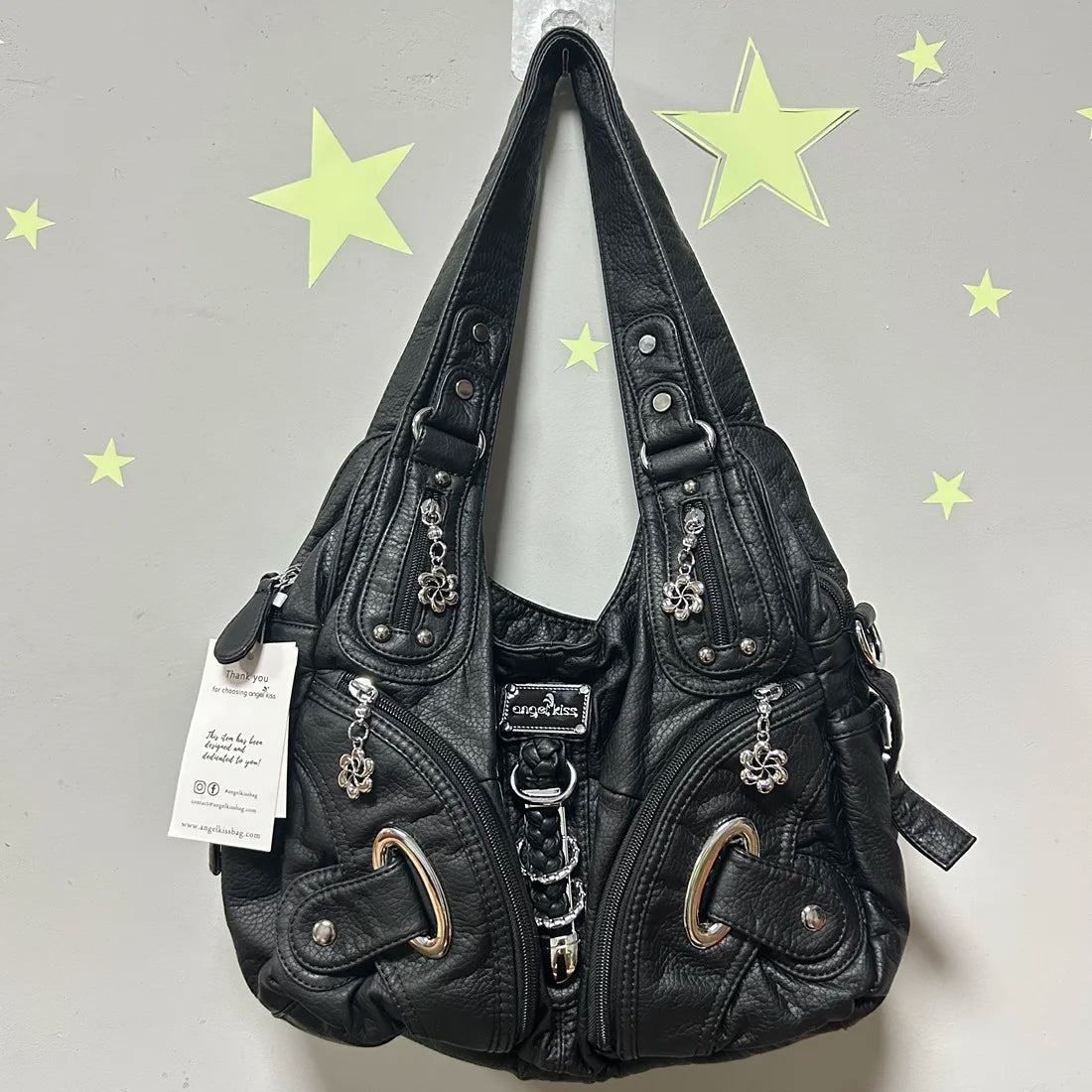 Buy 1 Angel Kiss Bag +Get 1 Free Bag Charm