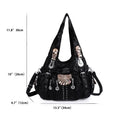 Angel kiss Bag Women Fashion Handbags Women Shoulder Bags PU Leather Handbag Female Satchel Shoulder Purse Bag bolsa feminina