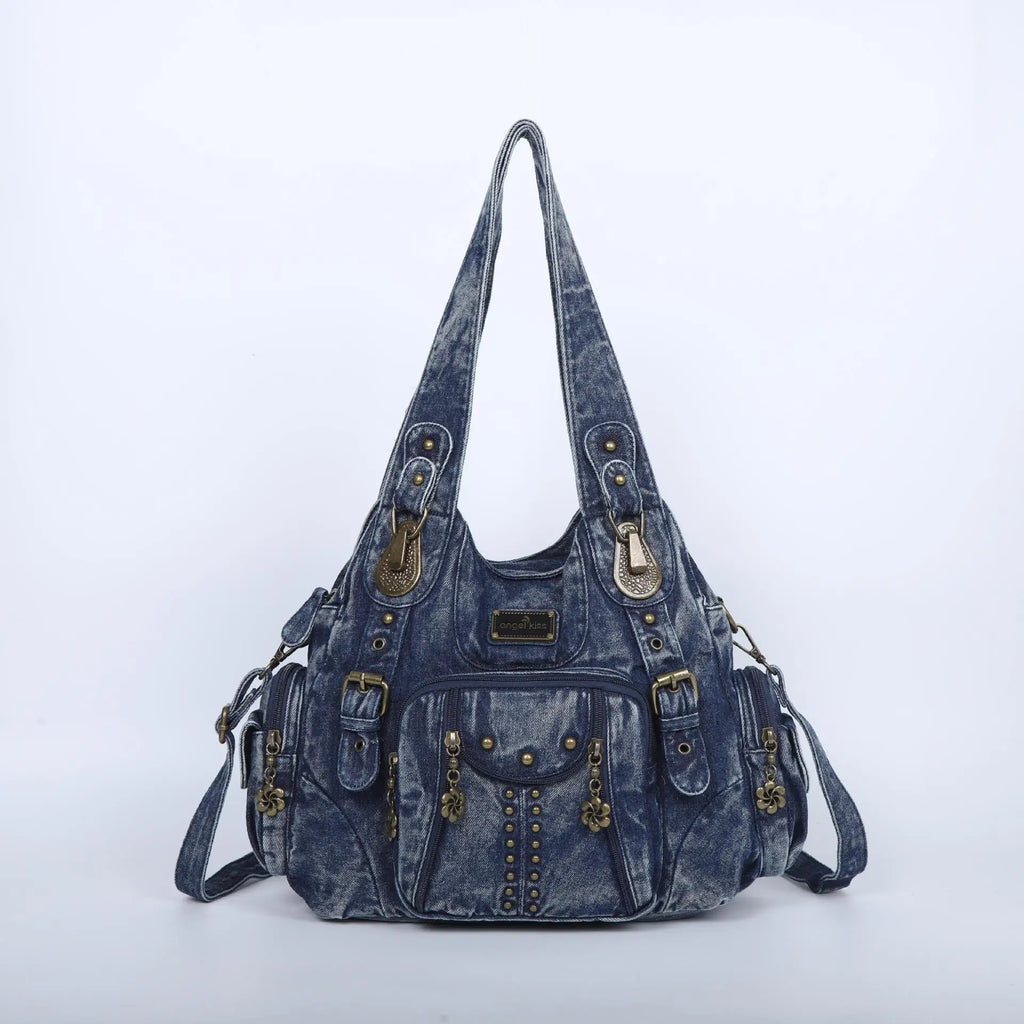 Angel kiss Bag Women Fashion Handbags Women Shoulder Bags PU Leather Handbag Female Satchel Shoulder Purse Bag bolsa feminina