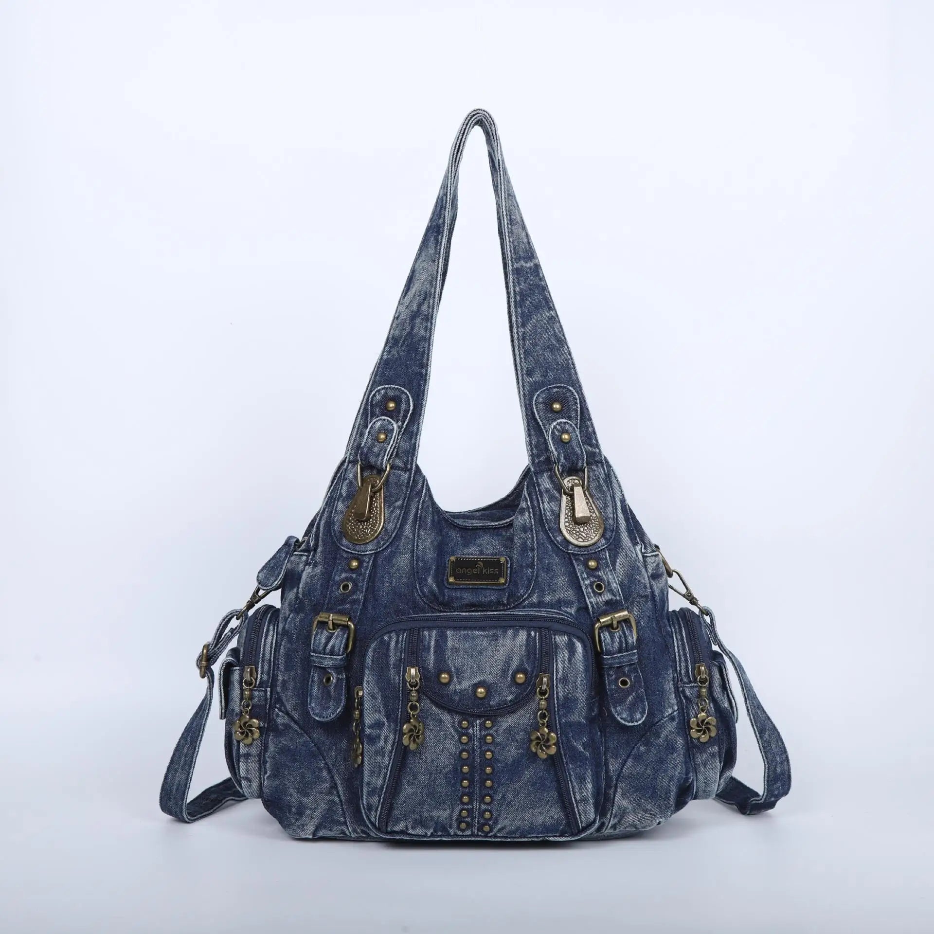 Angel kiss Bag Women Fashion Handbags Women Shoulder Bags PU Leather Handbag Female Satchel Shoulder Purse Bag bolsa feminina
